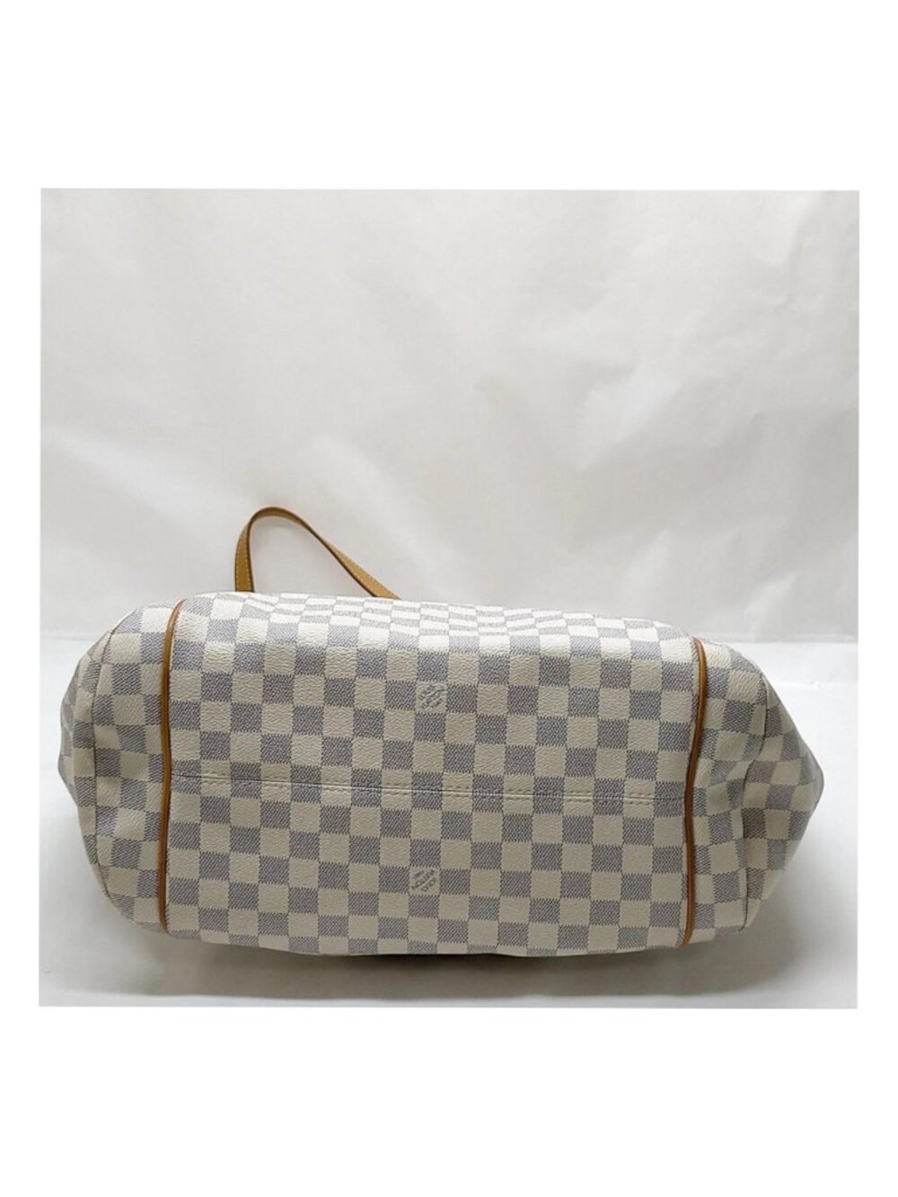 Authentic Louis Vuitton Totally GM Damier Azur Tote Bag White LV Shoulder Bag - Picture 8 of 16